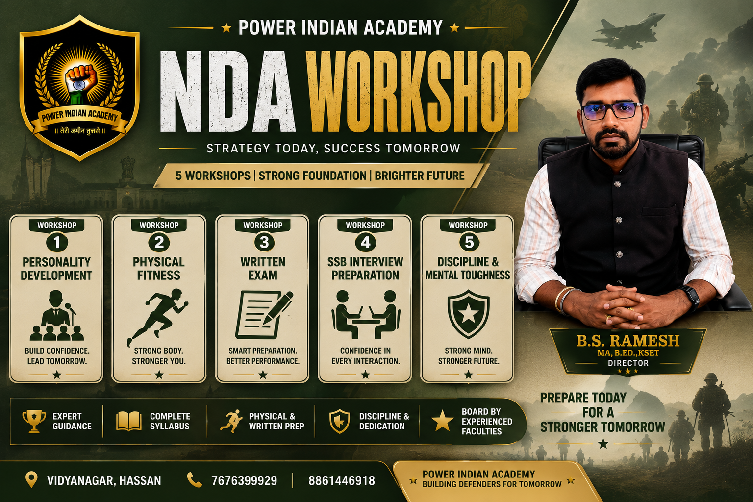 NDA Written Exam Study